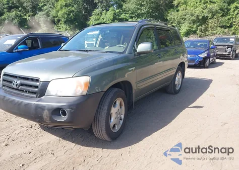 2006 Toyota Highlander Limited V6 из США, поврежденный, VIN JTEEP21A160158548